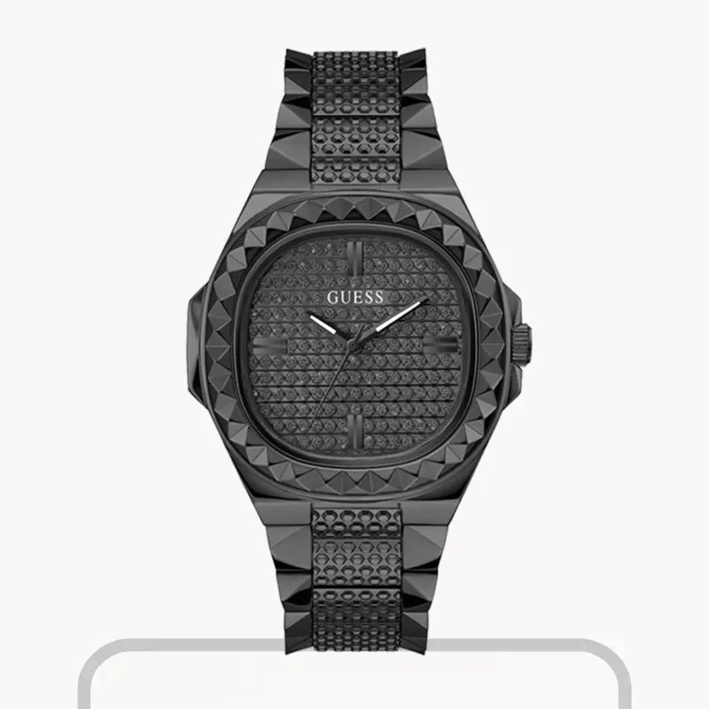 Guess Rebel Black Dial Fashion Men's Watch- GW0622G2